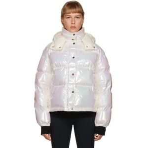 Authentic Moncler Daos Jacket in Fluo White